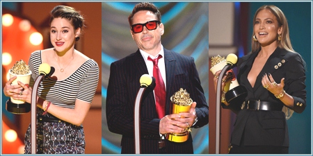 Shailene Woodley, Robert Downey Jr. y Jennifer Lopez