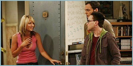 Penny, Sheldon y Leonard