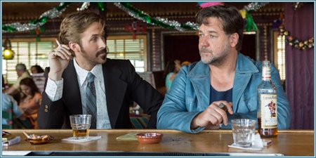 Ryan Gosling y Russell Crowe